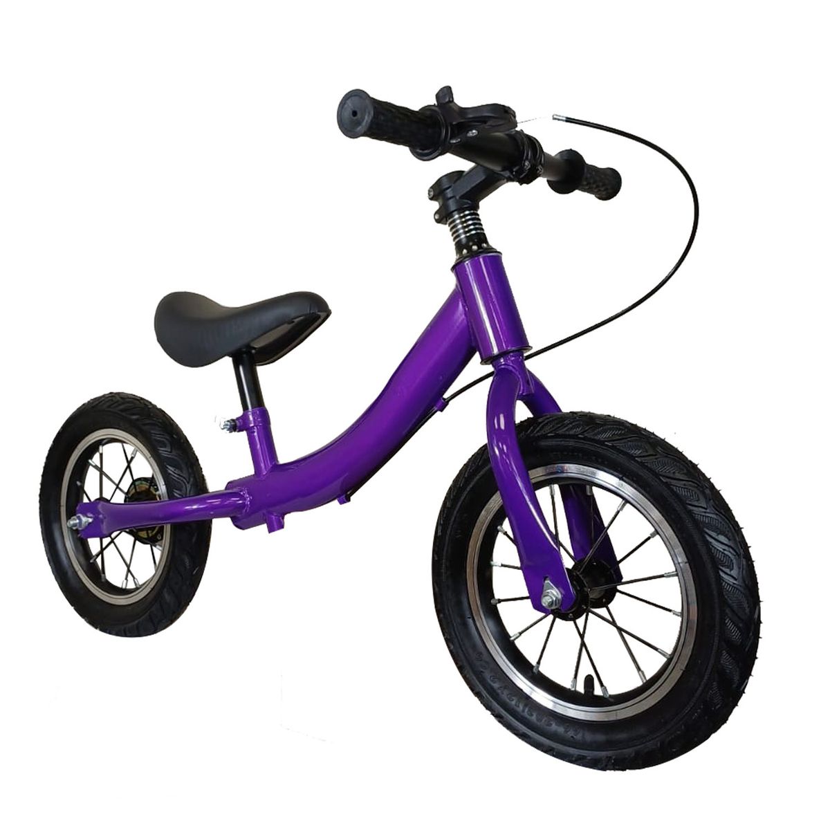 BEBESIT - Bicicleta de Aprendizaje Niños y Niñas Infantil con Frenos Morada