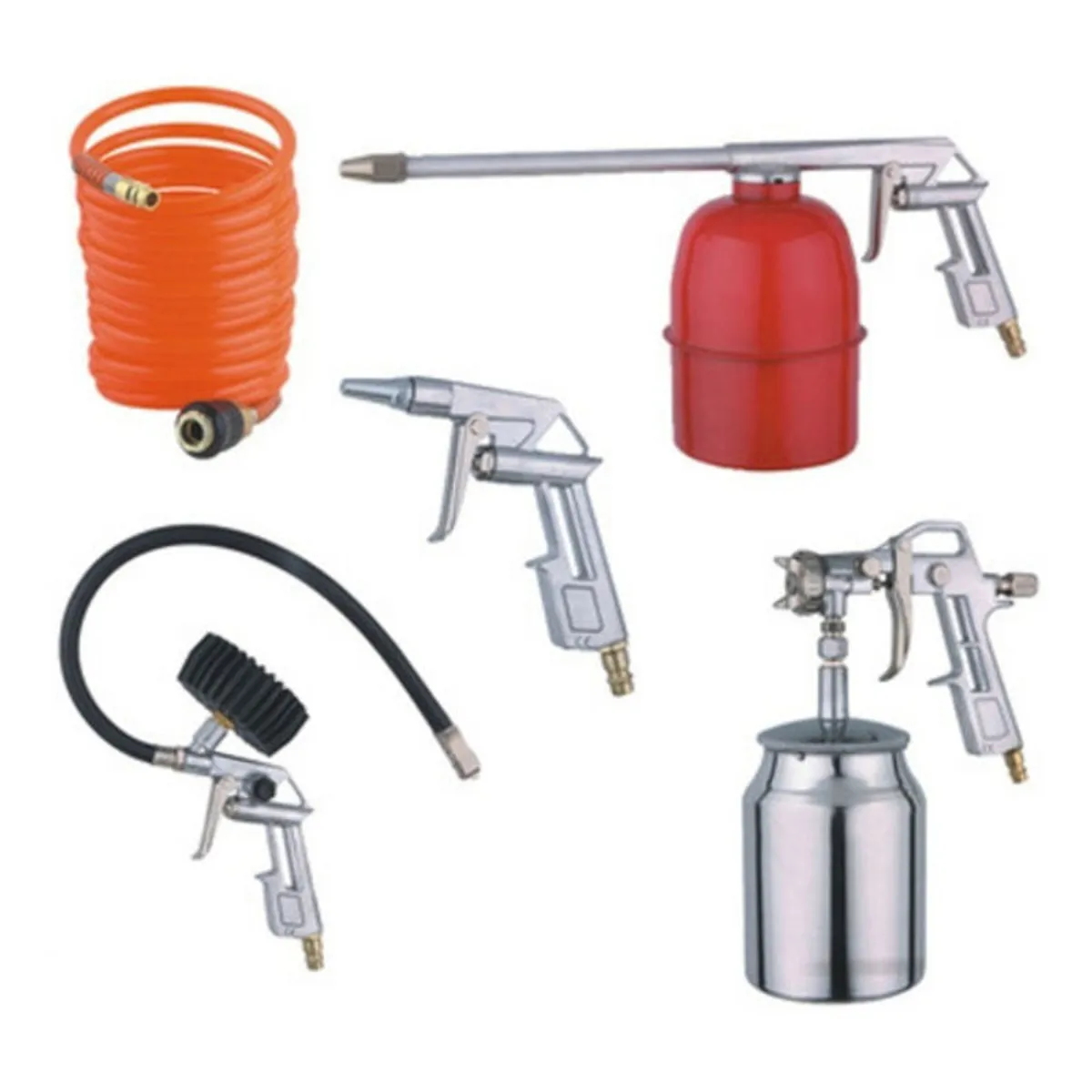 GENERICO - Kit 5 Piezas Krafter Para Compresor -  Envío Gratis