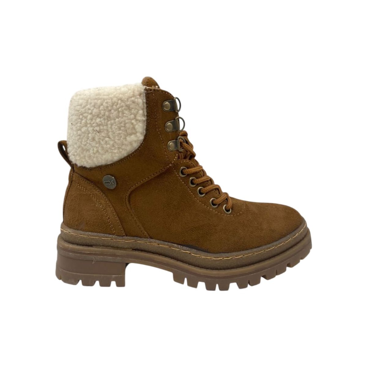 HERIEL - Botín Camel Chiporro Mujer