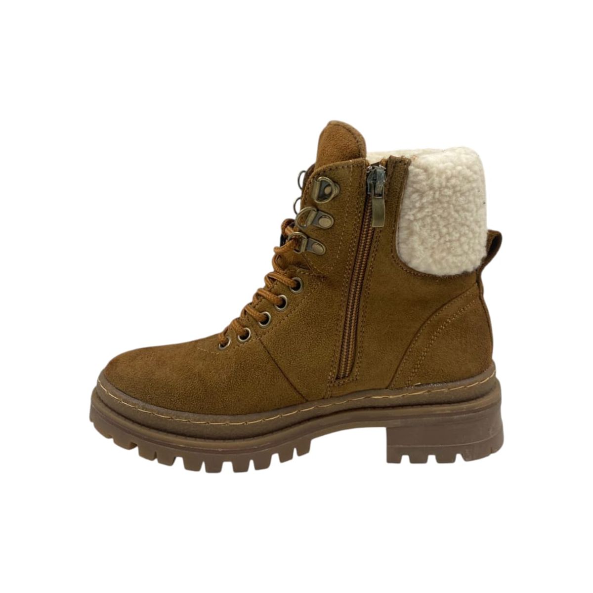 HERIEL - Botín Camel Chiporro Mujer