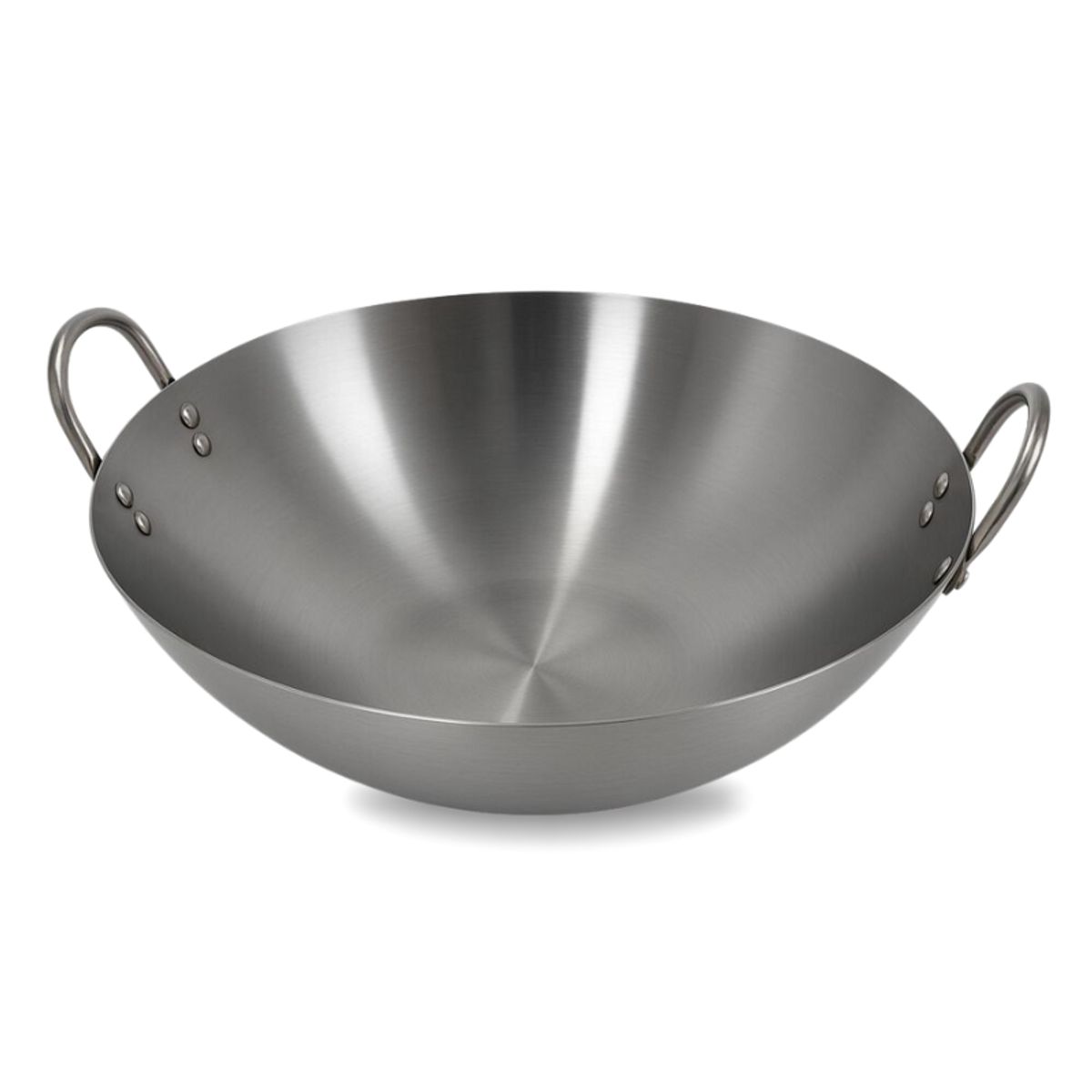 GENERICO - Wok Acero Profesional 45cm para Cocina Asiática Multiuso