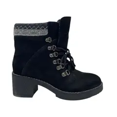 HERIEL - Botín Negro Taco Mujer