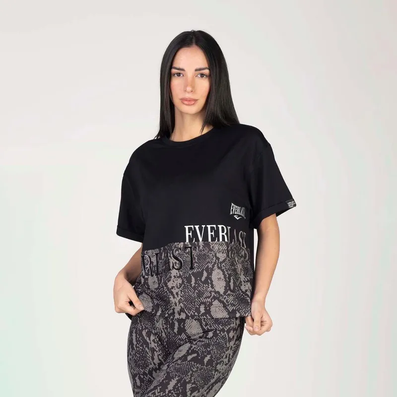 EVERLAST - Polera MC Snake Negro Everlast