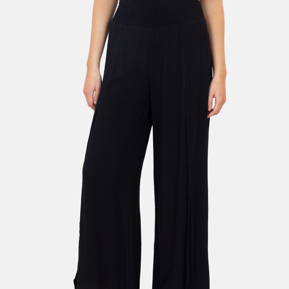 RIP CURL - Pantalon Playero Breeze Negro Mujer Rip Curl