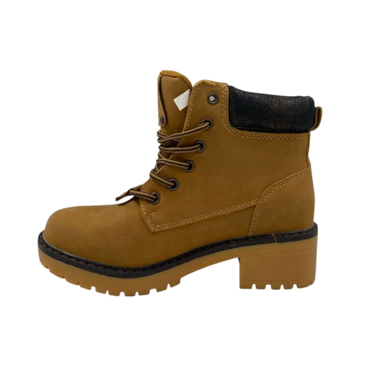 HERIEL - Botín Camel Bajo Mujer