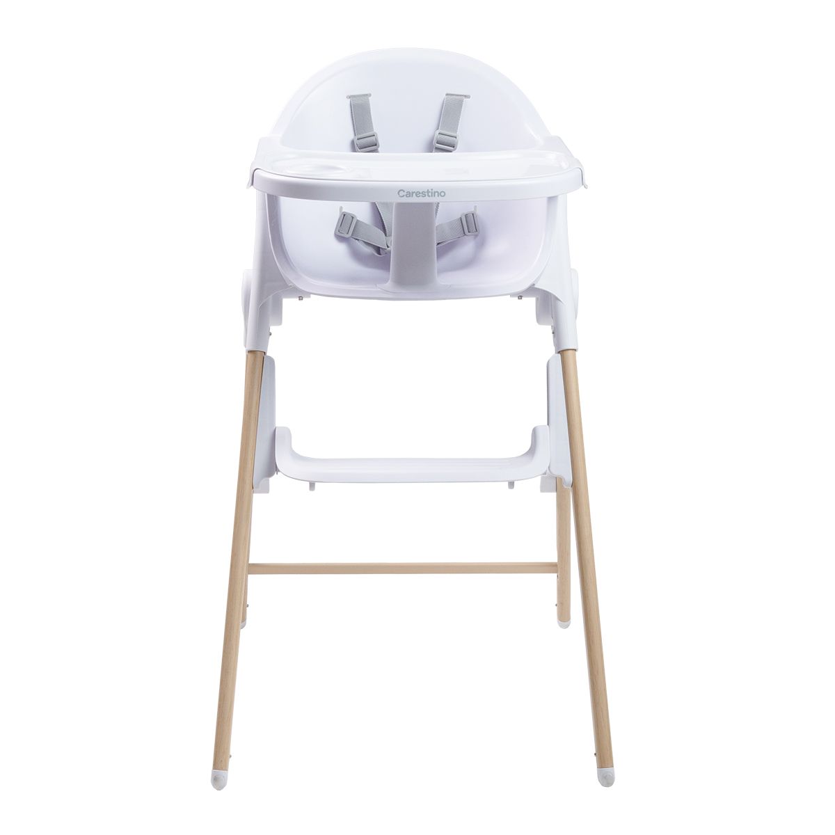 CARESTINO - Silla de Comer Baku Blanco