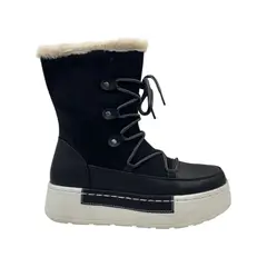 HERIEL - Bota Negra Chiporro Mujer