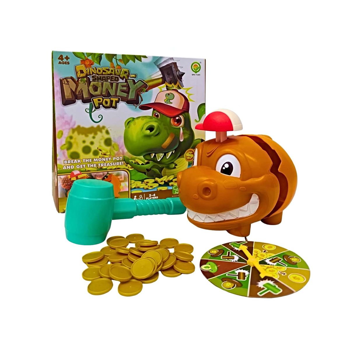 GENERICO - JUEGO DINOSAURIO ROMPE ALCANCIA