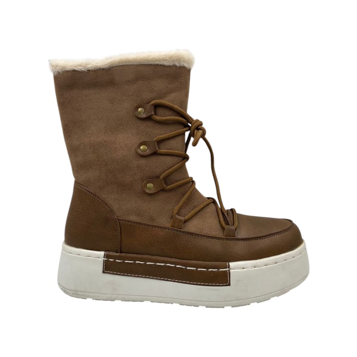 HERIEL - Bota Café Chiporro Mujer