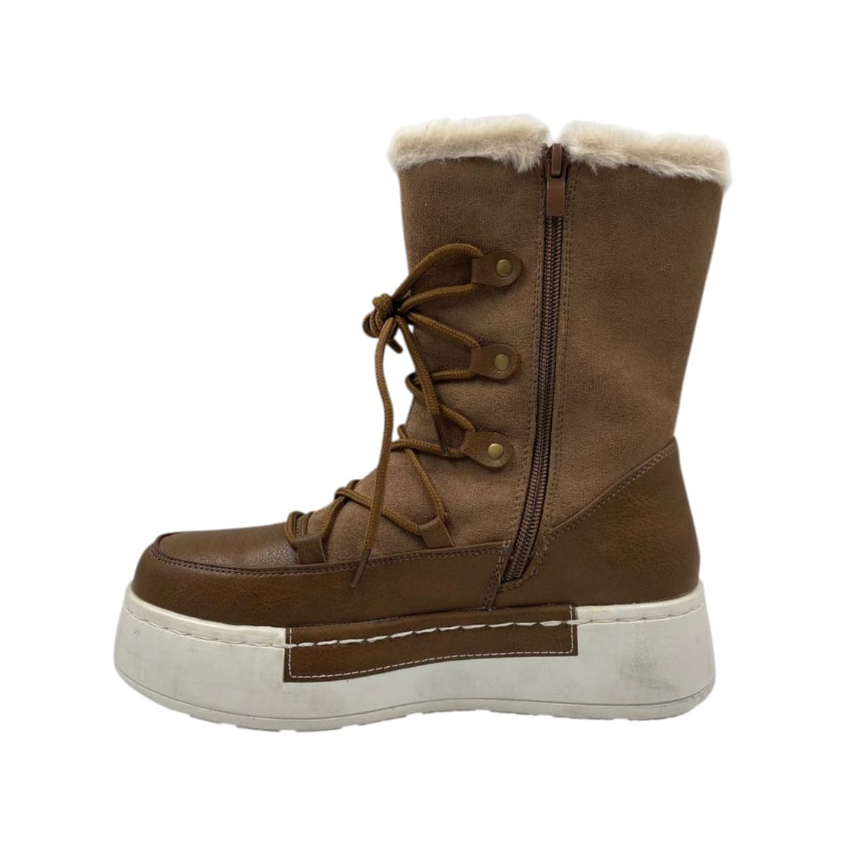 HERIEL - Bota Café Chiporro Mujer