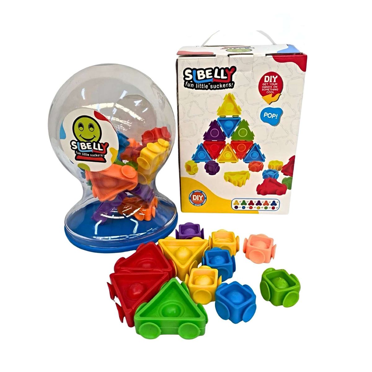 GENERICO - JUGUETE ARMABLE SIBELLY SET CHUPONES VARIADOS