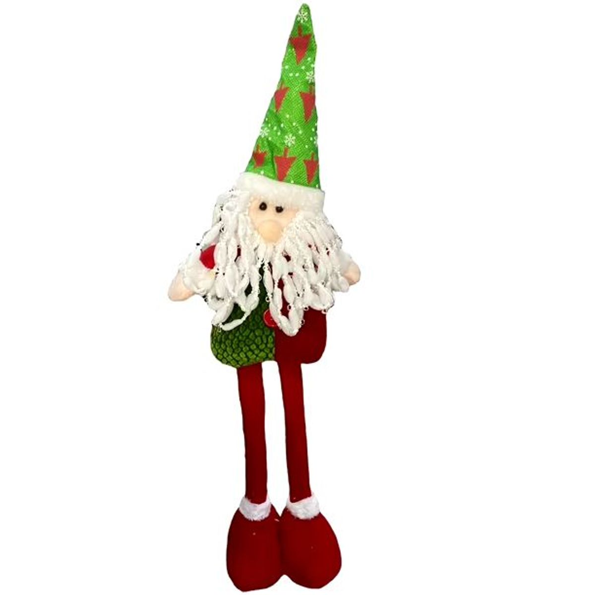 GENERICO - Muñeco navideño patas largas de 55 cm