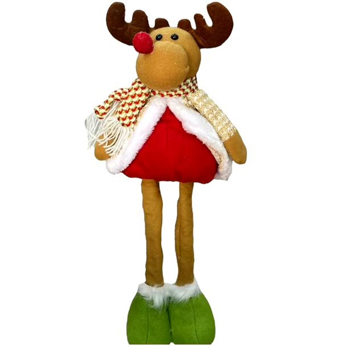 GENERICO - Muñeco navideño patas largas de 55 cm