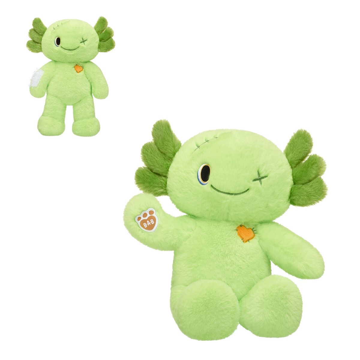 BUILD A BEAR - Peluche ajolote zombie build-a-bear