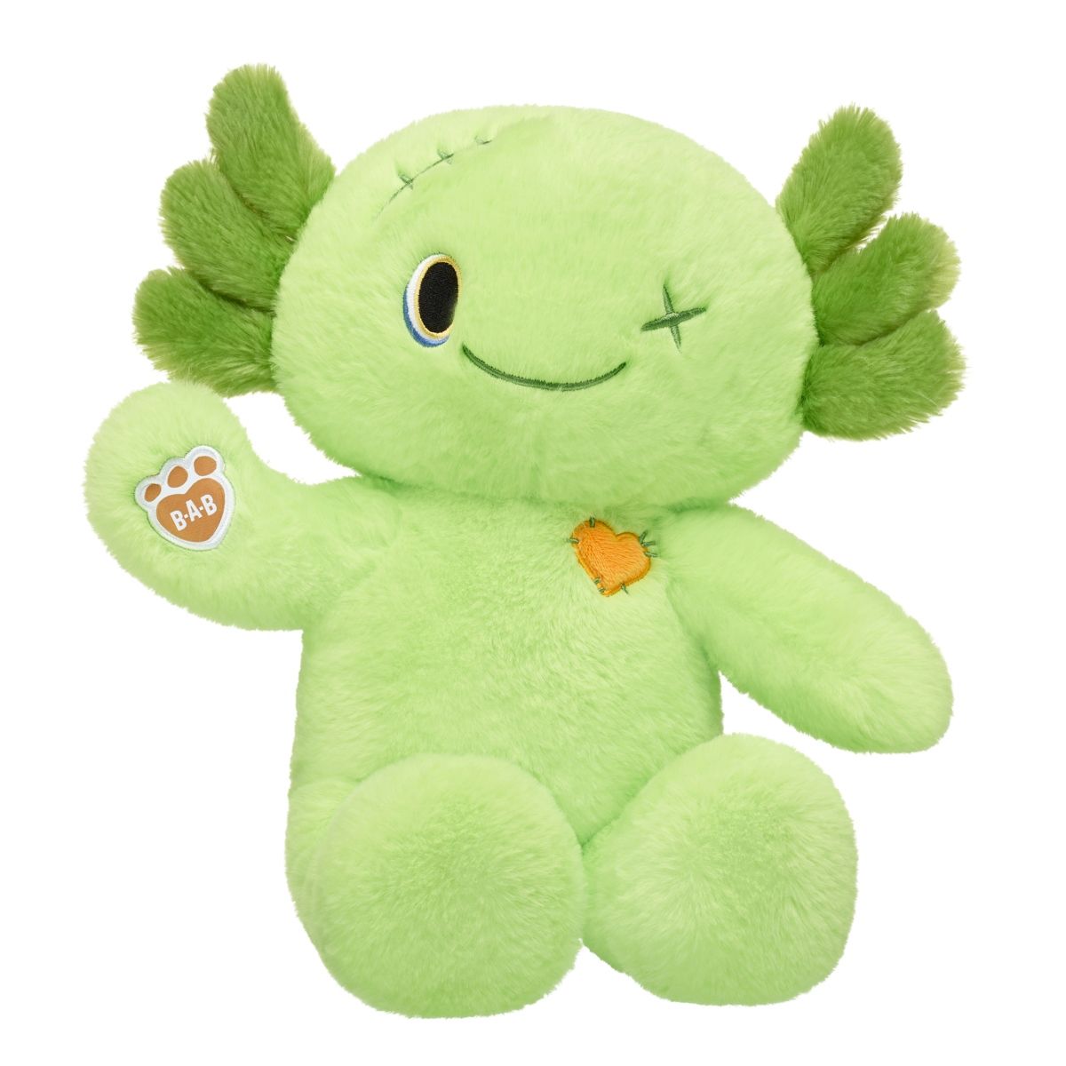 BUILD A BEAR - Peluche ajolote zombie build-a-bear