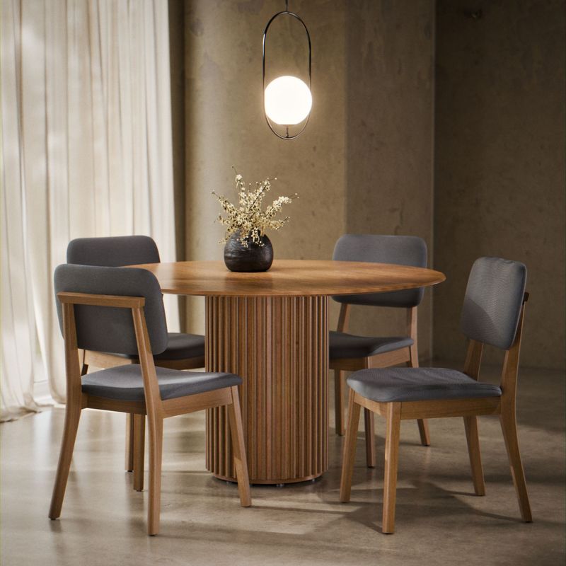 MILK - Mesa Comedor Socca Canela