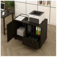 Mueble De Oficina Archivador Con Llave Con Rueda Con Enchufe