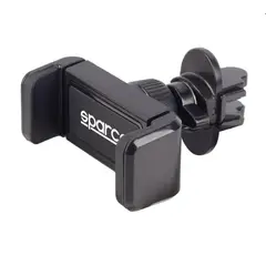 SPARCO - Porta Celular Auto 360 Mini Pinza Aire Acond