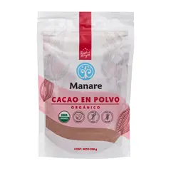 MANARE - Cacao Orgánico en Polvo (200 gr)