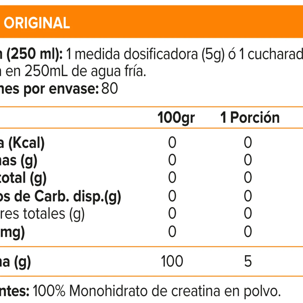 NUTREX RESEARCH - CREATINE MONOHYDRATE 400 GR, NUTREX