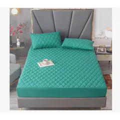 GENERICO - Funda Cubre Colchón 15 Plaza + 1 Funda Almohada - Caliso