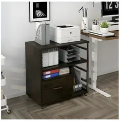 HOMER DESIGN - Mueble De Oficina Archivador Cajonera Y Rueda Multiusos