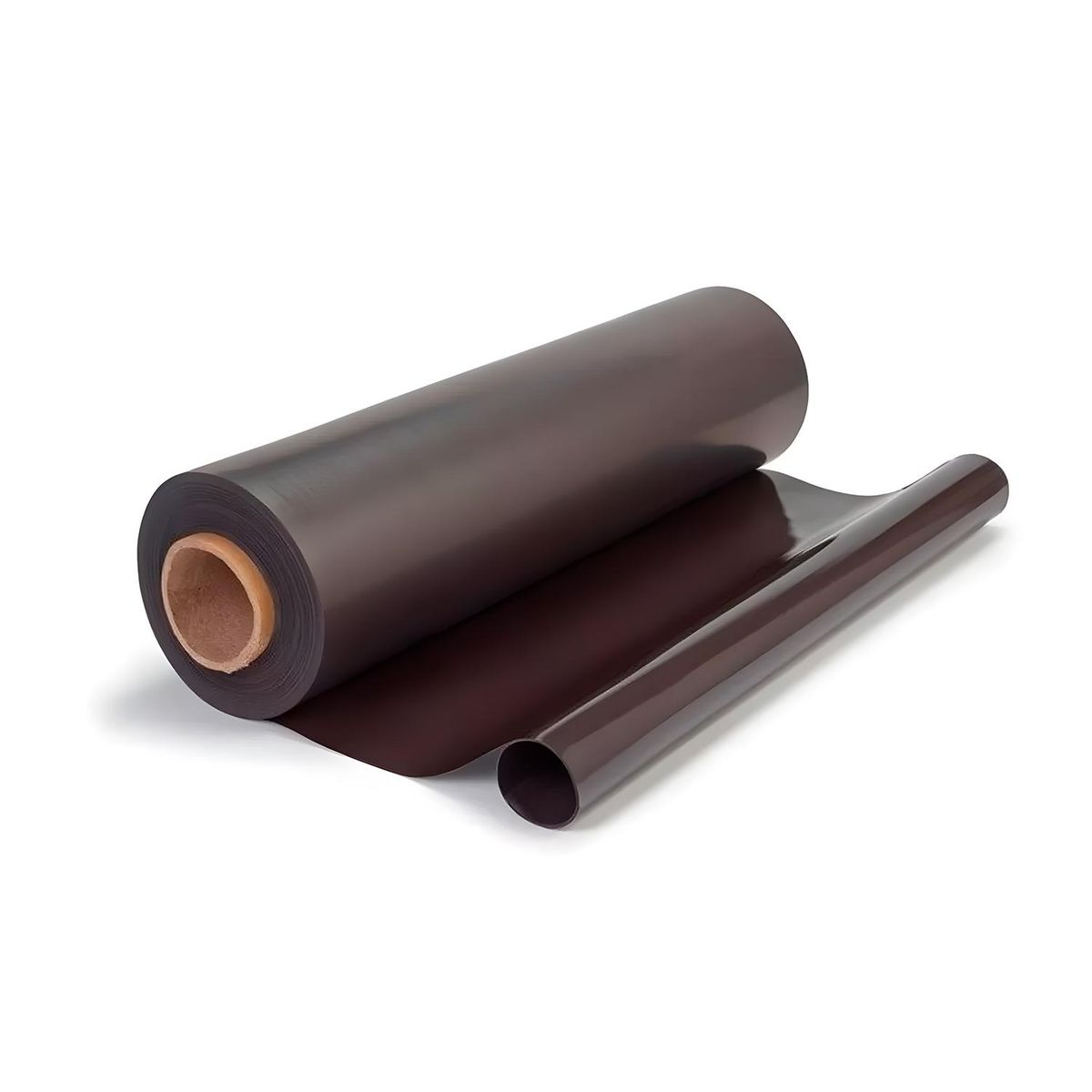 CURSOR - Lámina Iman Rollo Magnético Base Café 0.3mm 0.61 Cm X1 Metro