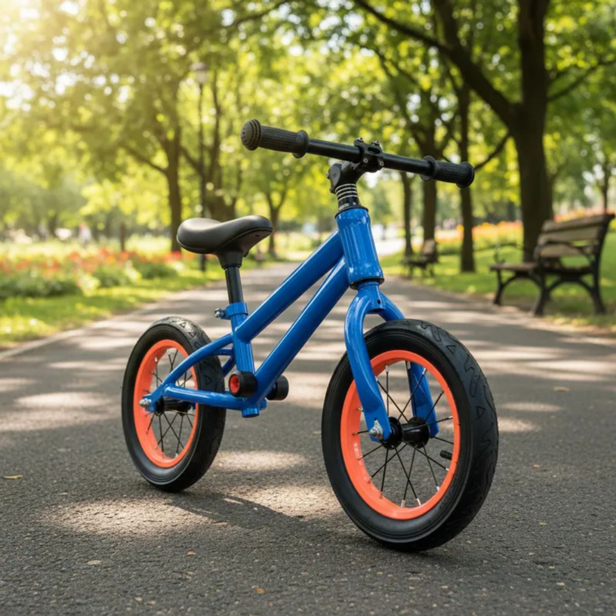 BEBESIT - Bicicleta de Aprendizaje Niños Infantil XBMPro Azul