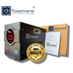 GENERICO - Regulador Estabilizador De Voltaje 6000va Lcd Rele Monofásico 220vac