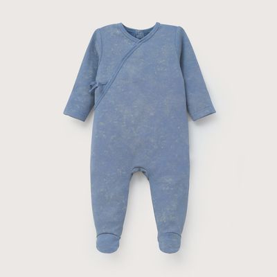 Imagen 2 del producto Osito azul con apertura en la espalda de bebé niño