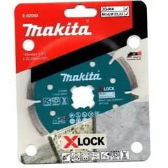 GENERICO - Disco De Diamante Makita E-02060 Xlock