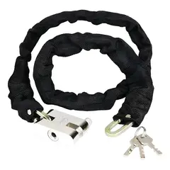 GENERICO - Cadena Seguridad - Candado Cadena Para Motos Bicicleta 90cm