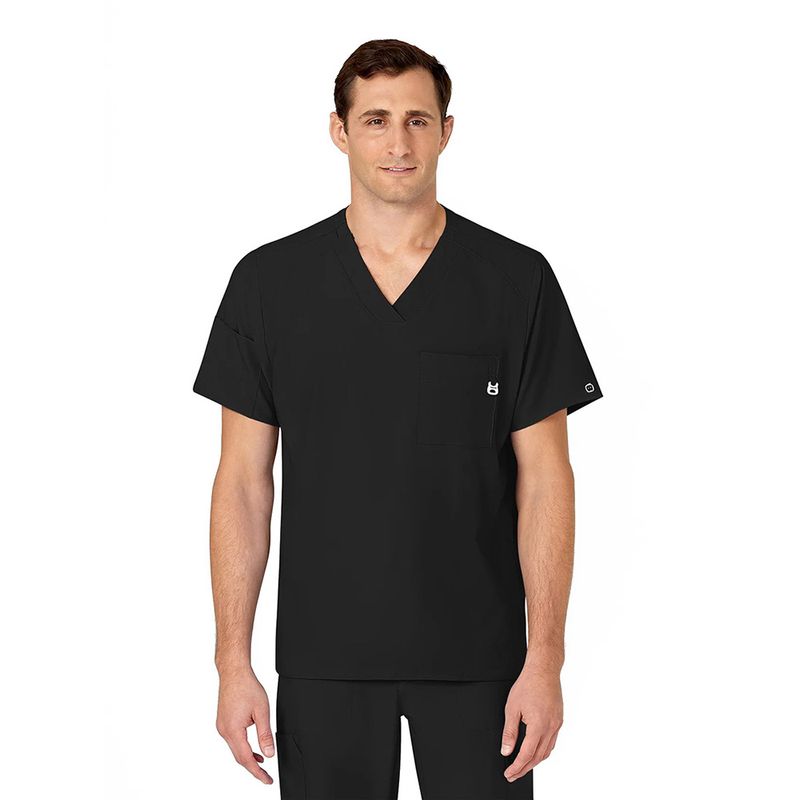 WONDERWINK - POLERA CLÍNICA HOMBRE WONDERWINK 6355 BLACK
