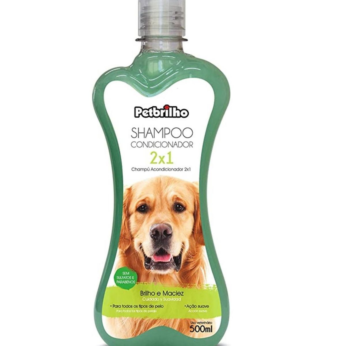 GENERICO - Shampoo Acondicionador 2en1 500ml Perros y Gatos