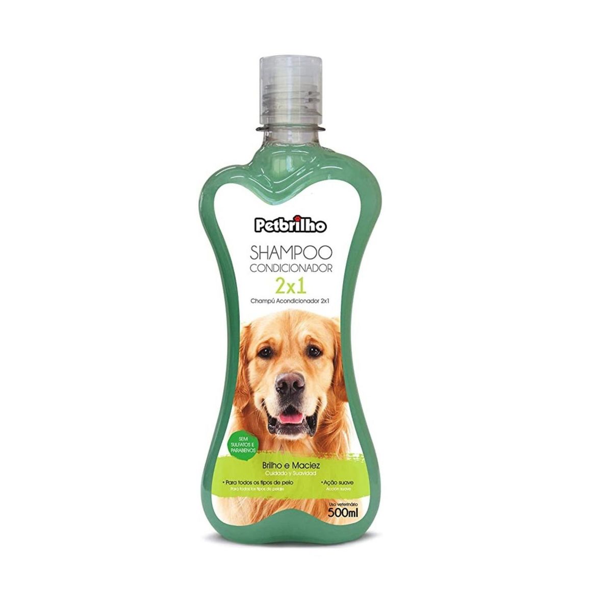 GENERICO - Shampoo Acondicionador 2en1 500ml Perros y Gatos