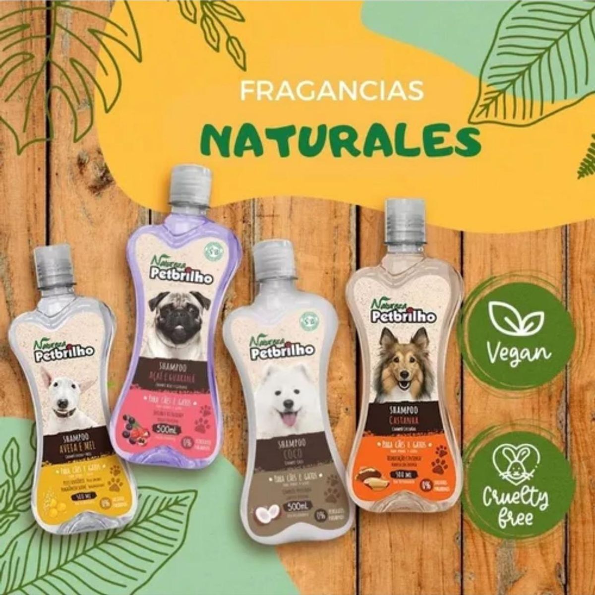 GENERICO - Shampoo Acondicionador 2en1 500ml Perros y Gatos