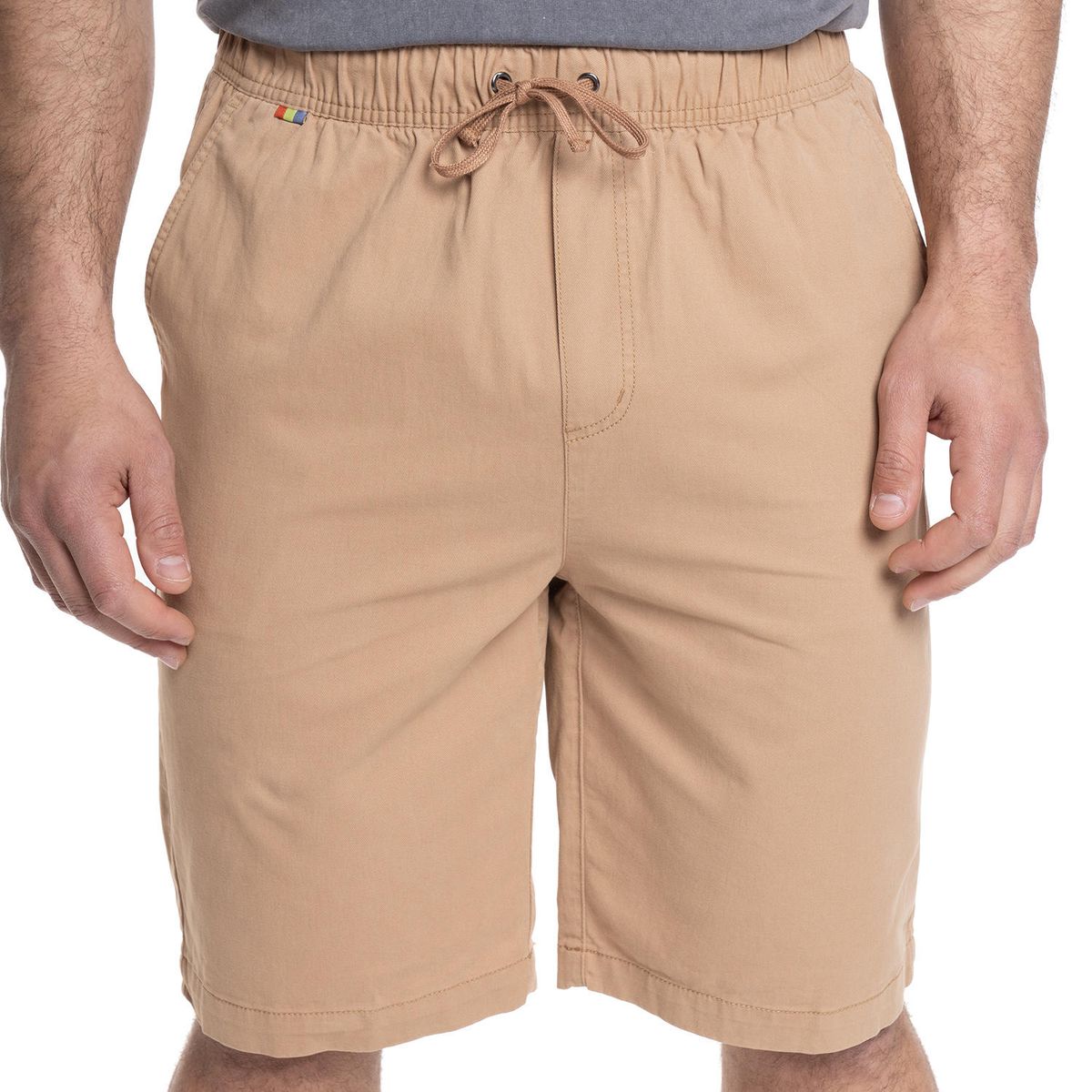 TRUVAL - BERMUDA HOMBRE JOGGER PRETINA ELASTICADA - TRUVAL
