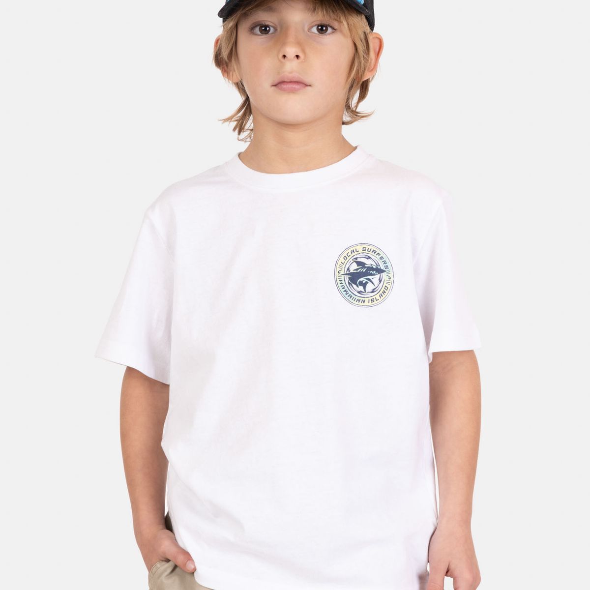 MAUI AND SONS - Polera MC SeaLover Blanco Infantil Maui And Sons