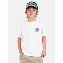 MAUI AND SONS - Polera MC SeaLover Blanco Infantil