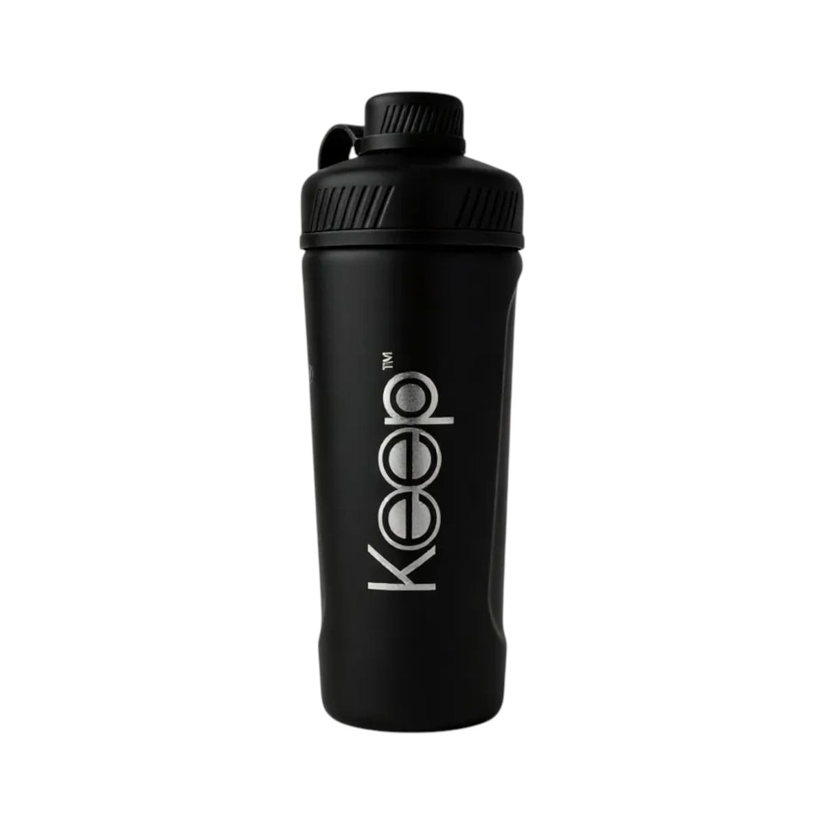 KEEP - SHAKER METÁLICO NEGRO 950ML - KEEP