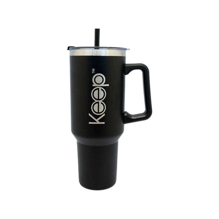 MUG TERMICO 40 OZ (1182 ML)NEGRO -