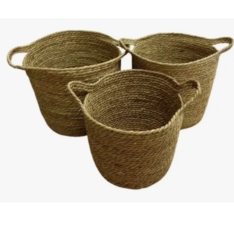 OKAY - Set 3 Cesta Canasto Para Ropa Juguetes Mantas Decoración