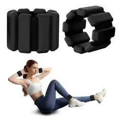 EVERSO - Kit 2 Brazaletes Pesas Para Tobillos Y Muñecas 2 Lbs Ajusta