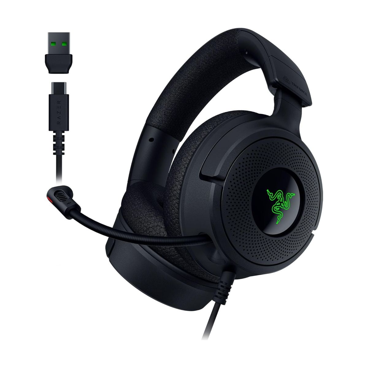 RAZER - Audífonos Gamer Razer Kraken V4 X 7.1 USB-C Negro