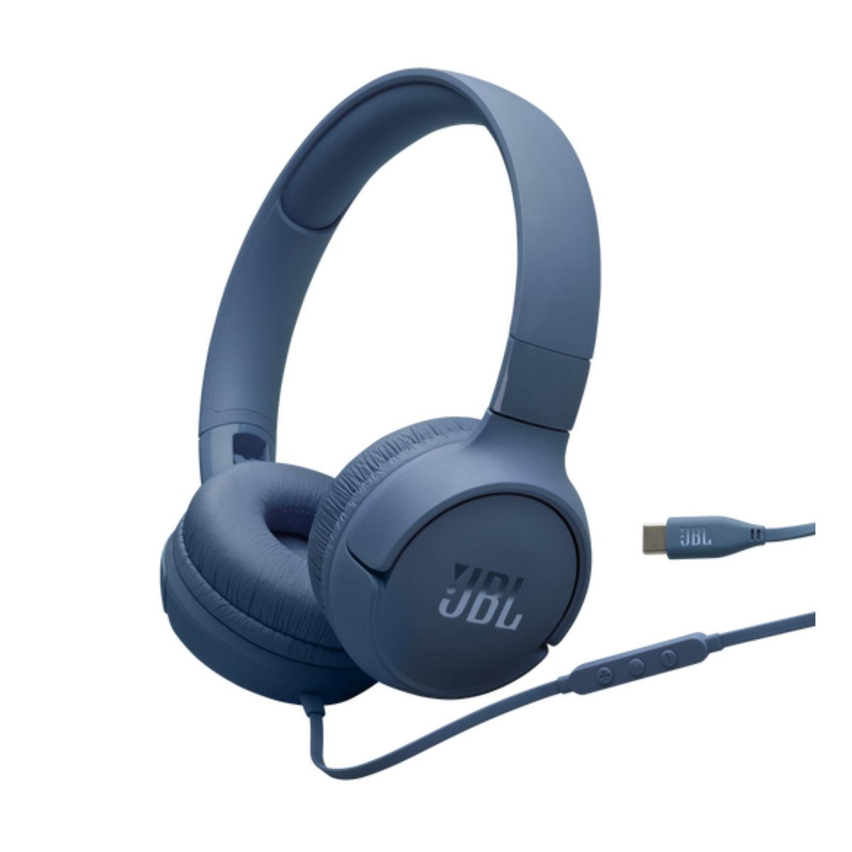 JBL - Audífonos JBL Tune 520C con Cable USB-C Azul