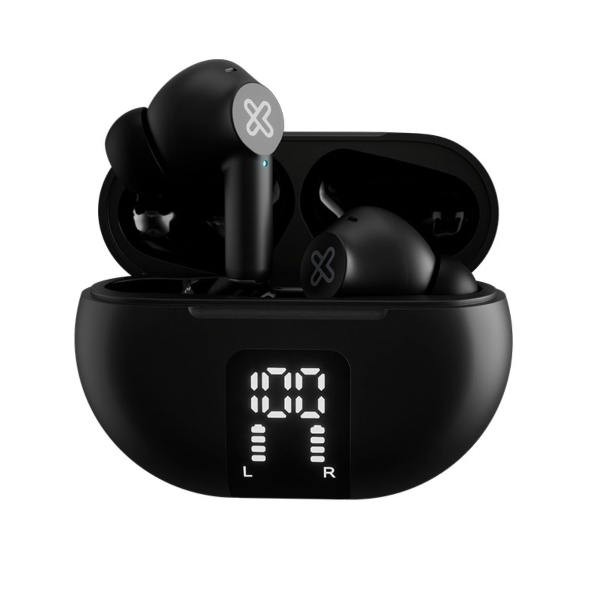 KLIP XTREME - Audífonos Inalámbricos EdgeBuds Negro