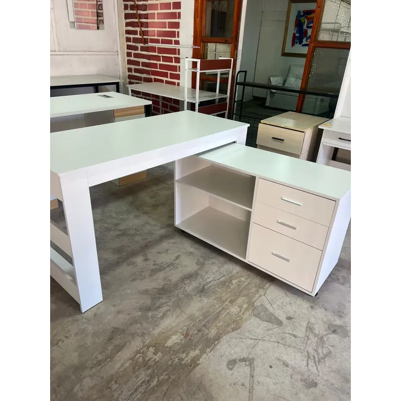 GENERICO - Escritorio con cajonera CON RUEDAS movible