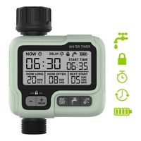 Programador De Riego Automático Con Temporizador Digital