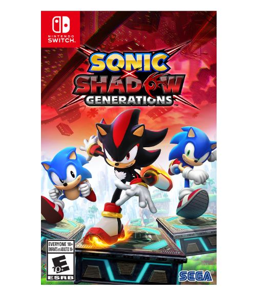 Sonic X Shadow Generations Switch FISICO