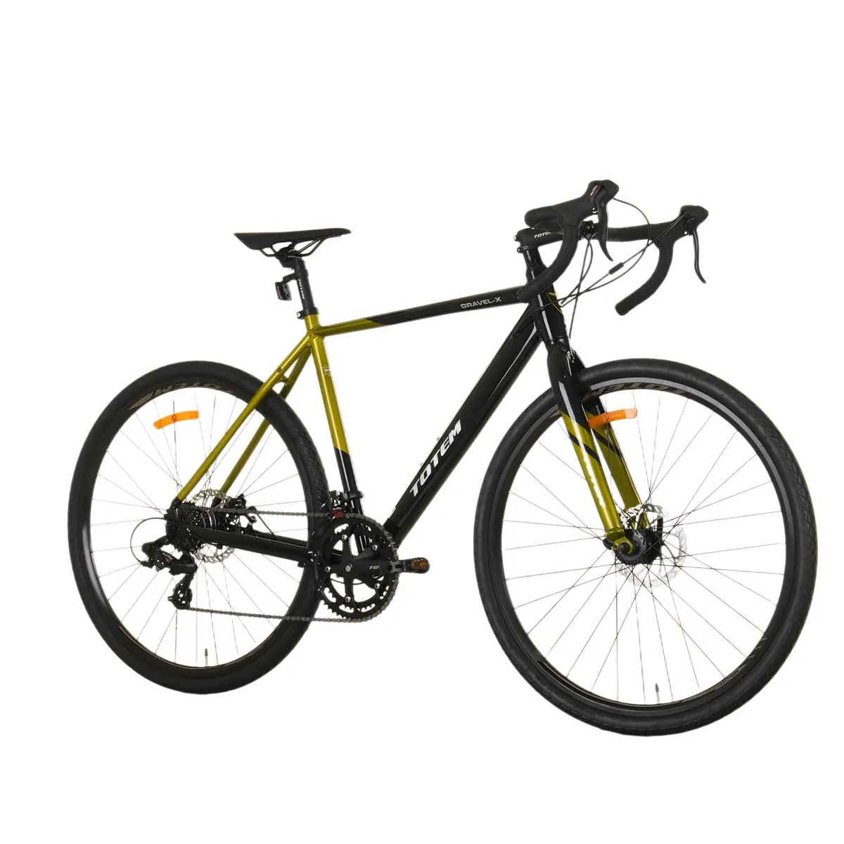 TOTEM - BICICLETA GRAVEL TOTEM 700*54 GRAVEL-X NEGRO VERDE